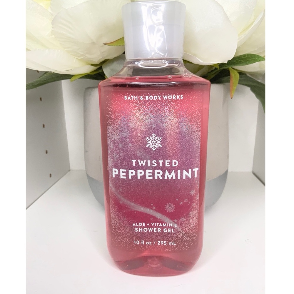 3/$25 Bath & Body Works Twisted Peppermint Shower Gel